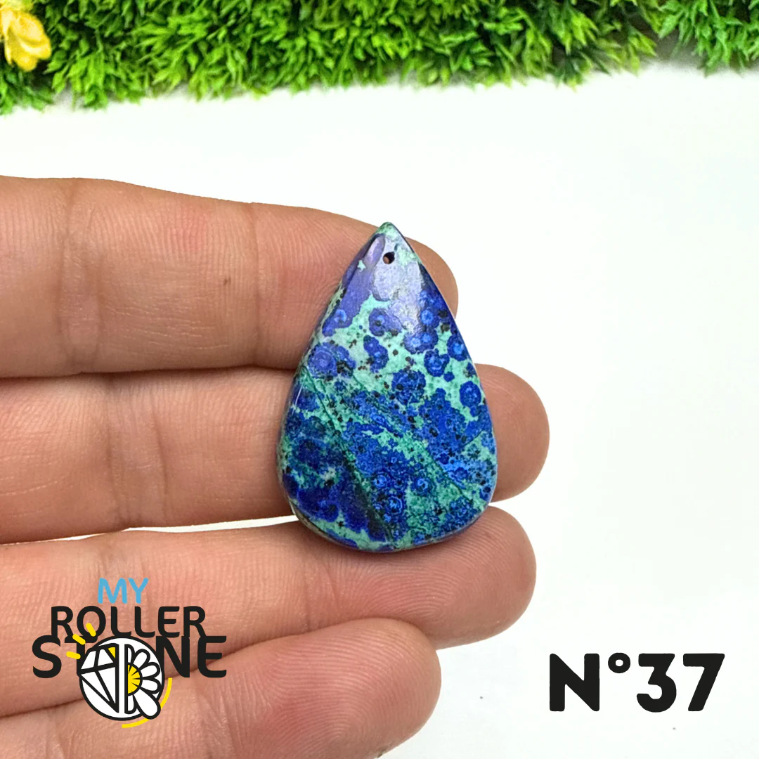 Pendentif Azurite Malachite 5A - Image 39