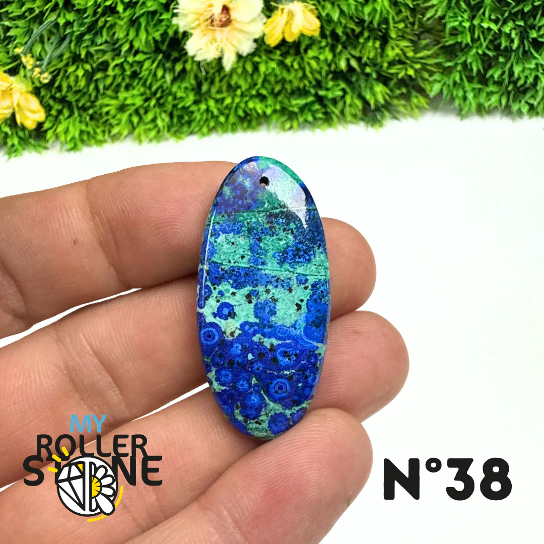 Pendentif Azurite Malachite 5A - Image 40