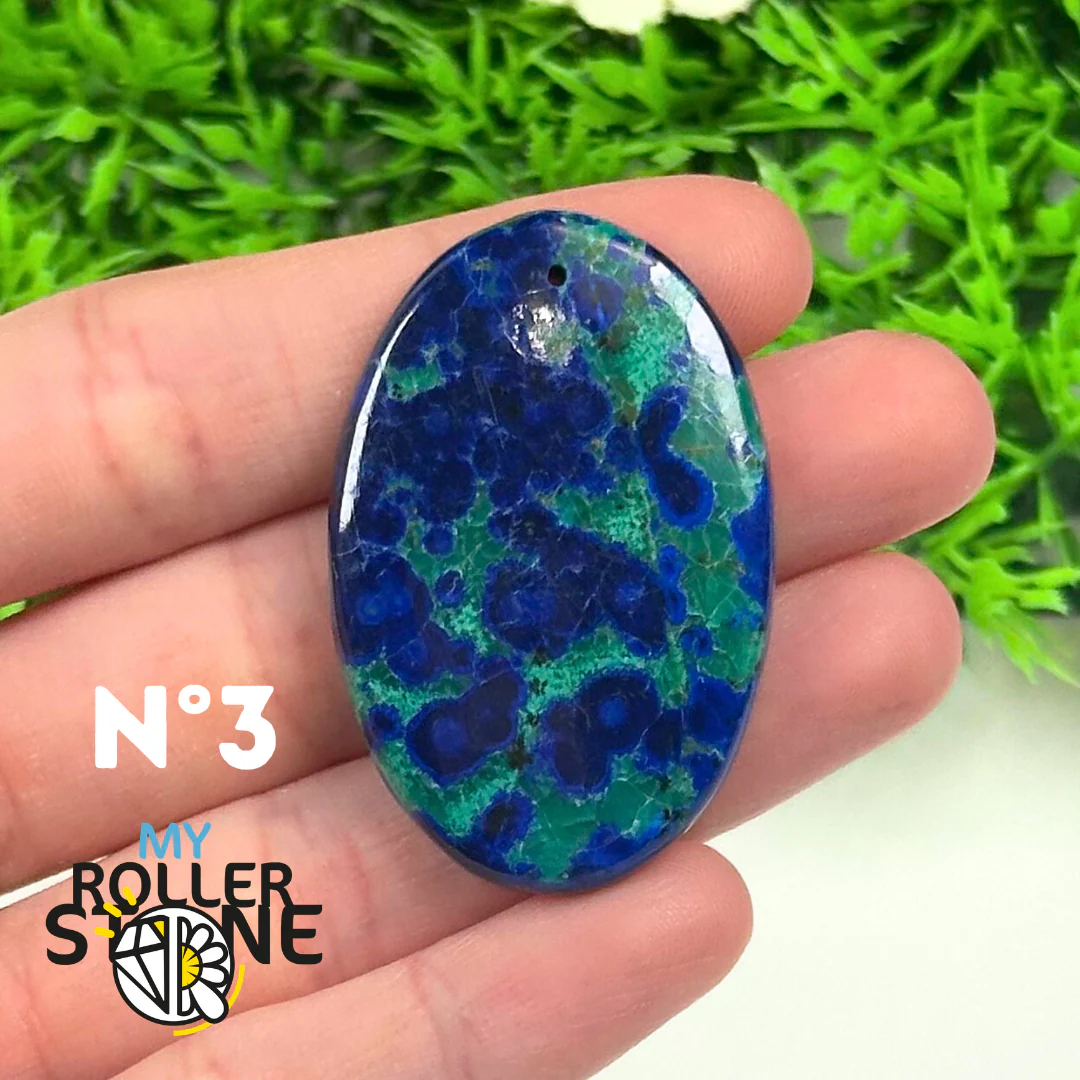 Pendentif Azurite Malachite 5A - Image 5