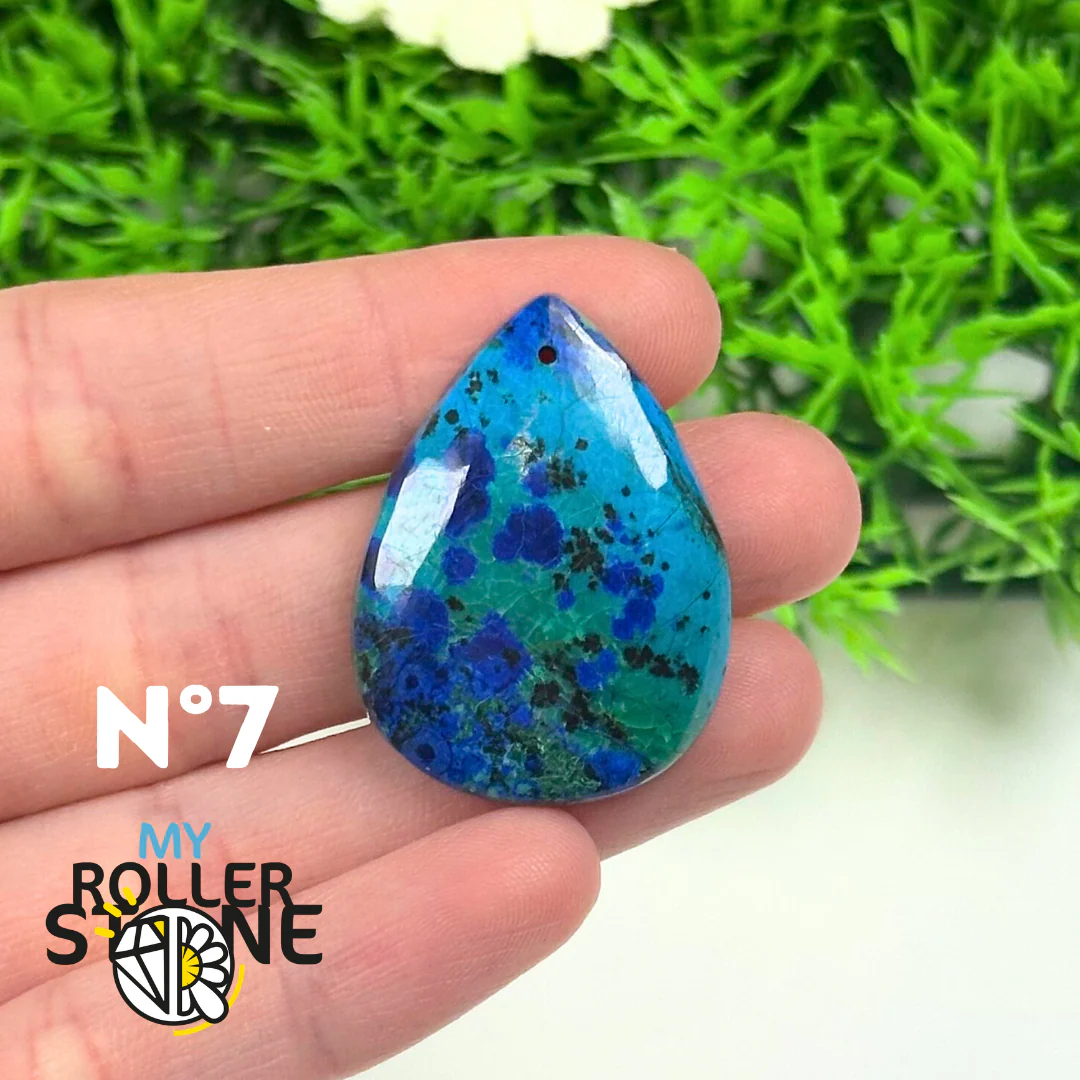 Pendentif Azurite Malachite 5A - Image 9