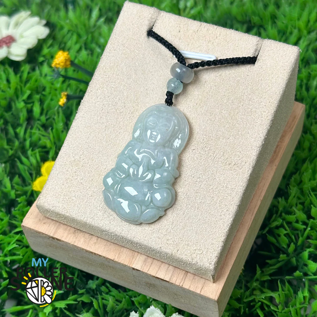 Pendentif Bouddha Jadeite Myanmar