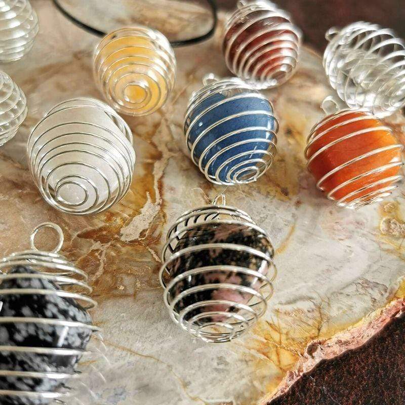 Pendentif cage pour pierre - Image 2