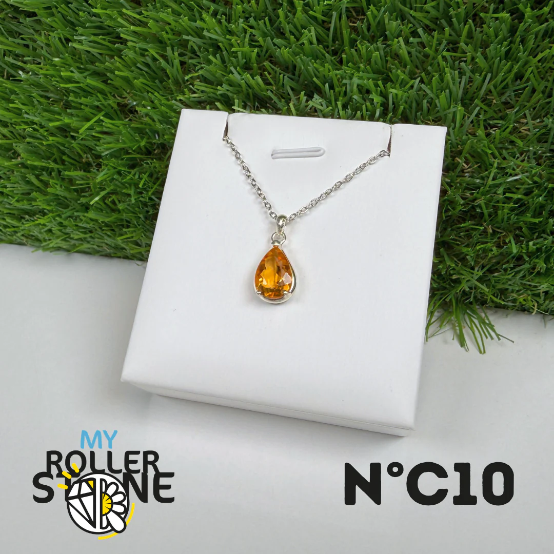 Pendentif Citrine du Brésil Argent 925 #10 - Image 2