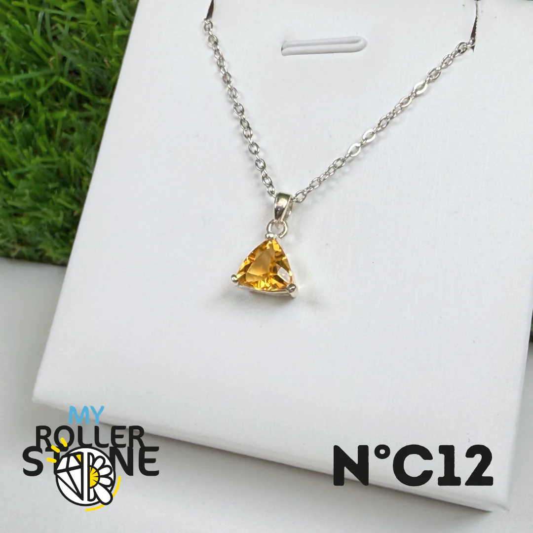 Pendentif Citrine du Brésil Argent 925 #12 - Image 2