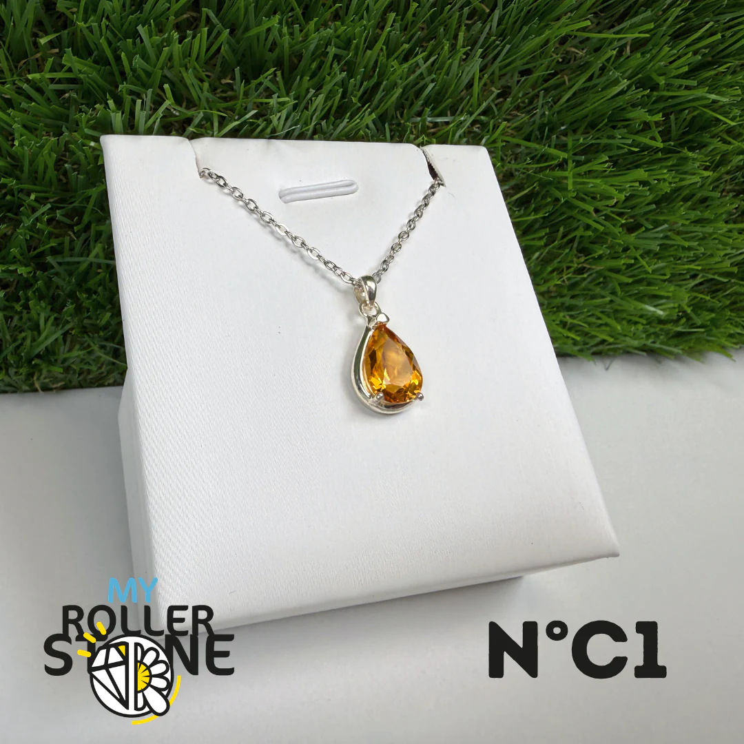 Pendentif Citrine du Brésil Argent 925 #1 - Image 2