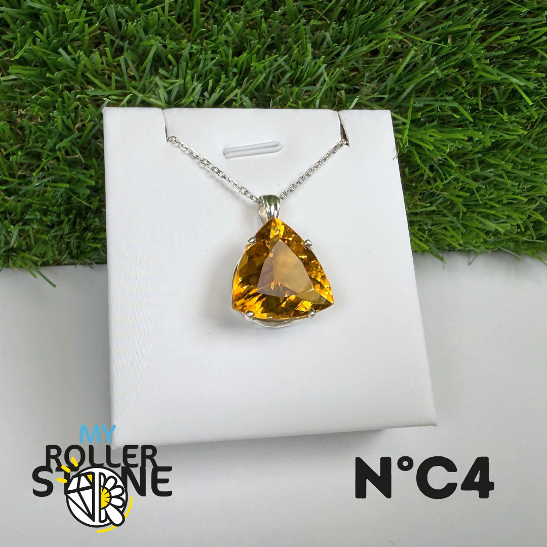 Pendentif Citrine du Brésil Argent 925 #4 - Image 2