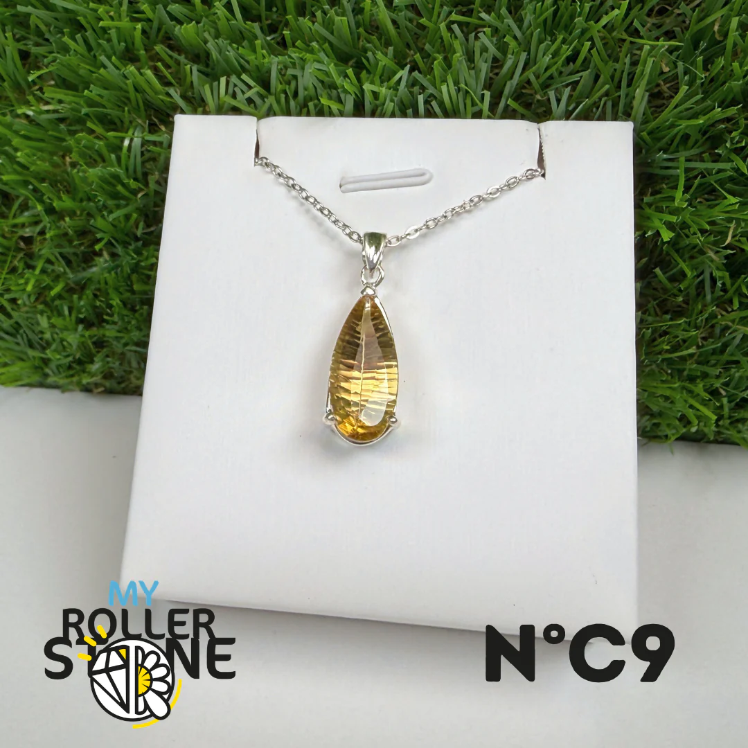 Pendentif Citrine du Brésil Argent 925 #9 - Image 2