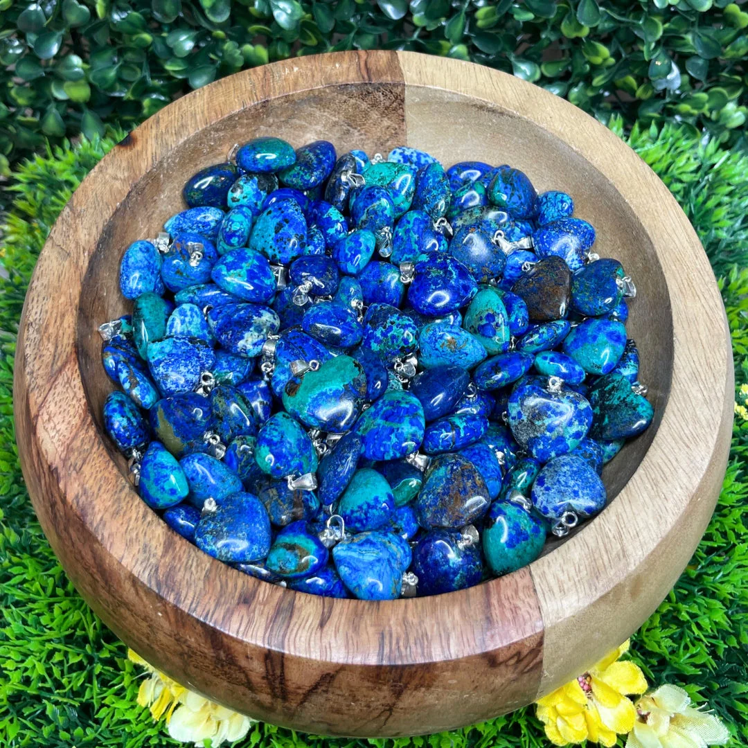 Pendentif Coeur Azurite - Image 6