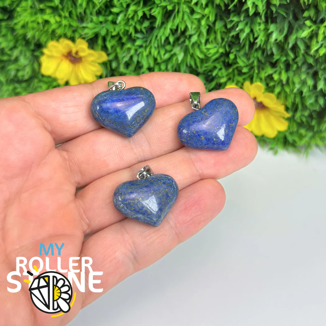 Pendentif Coeur Lapis Lazuli - Image 2