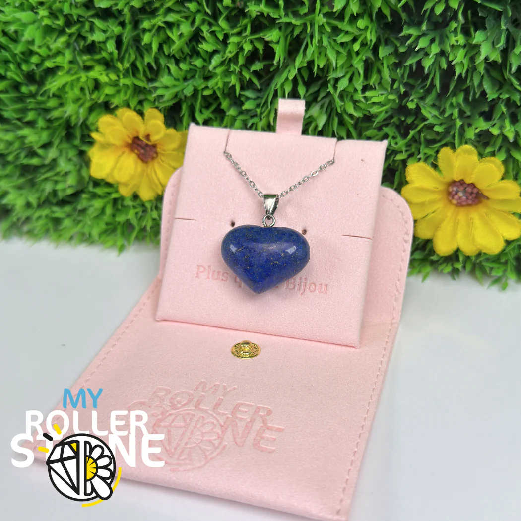 Pendentif Coeur Lapis Lazuli - Image 3