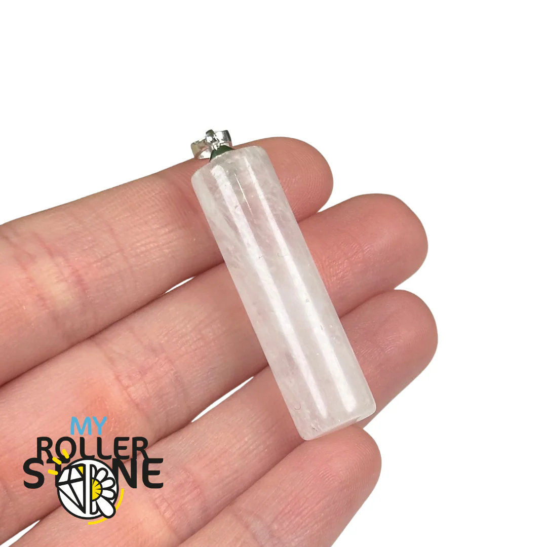 Pendentif colonne en Cristal de roche