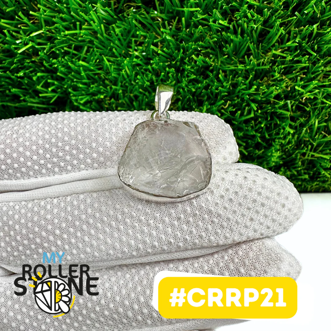 Pendentif Cristal de roche Brute (CRRP21) - Image 2