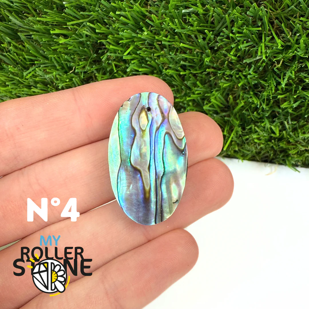 Pendentif en Abalone Forme Libre 5A - Image 7