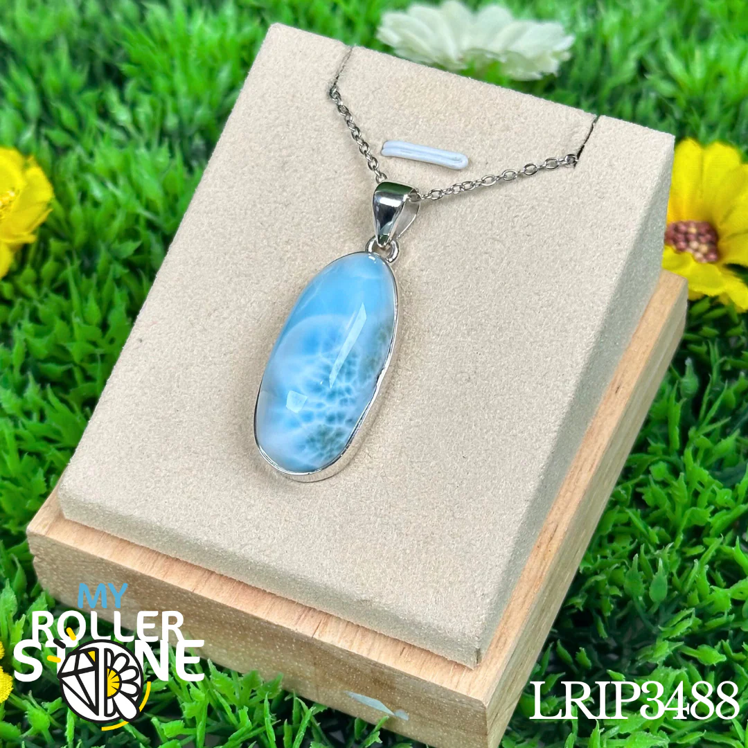 Pendentif Larimar #LRIP3488