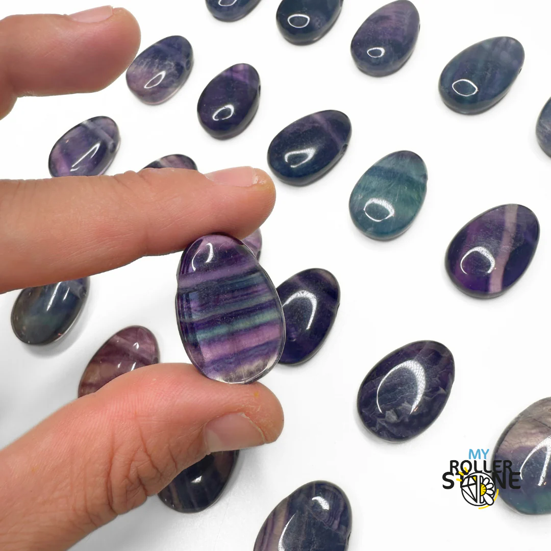 Pendentif Fluorite Arc-en-ciel naturelle