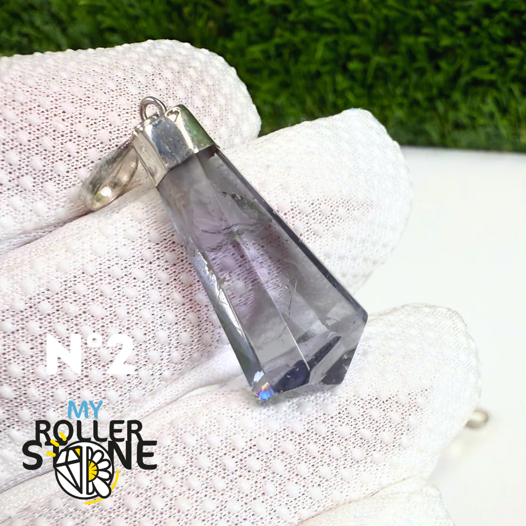 Pendentif Fluorite et Argent - Image 3