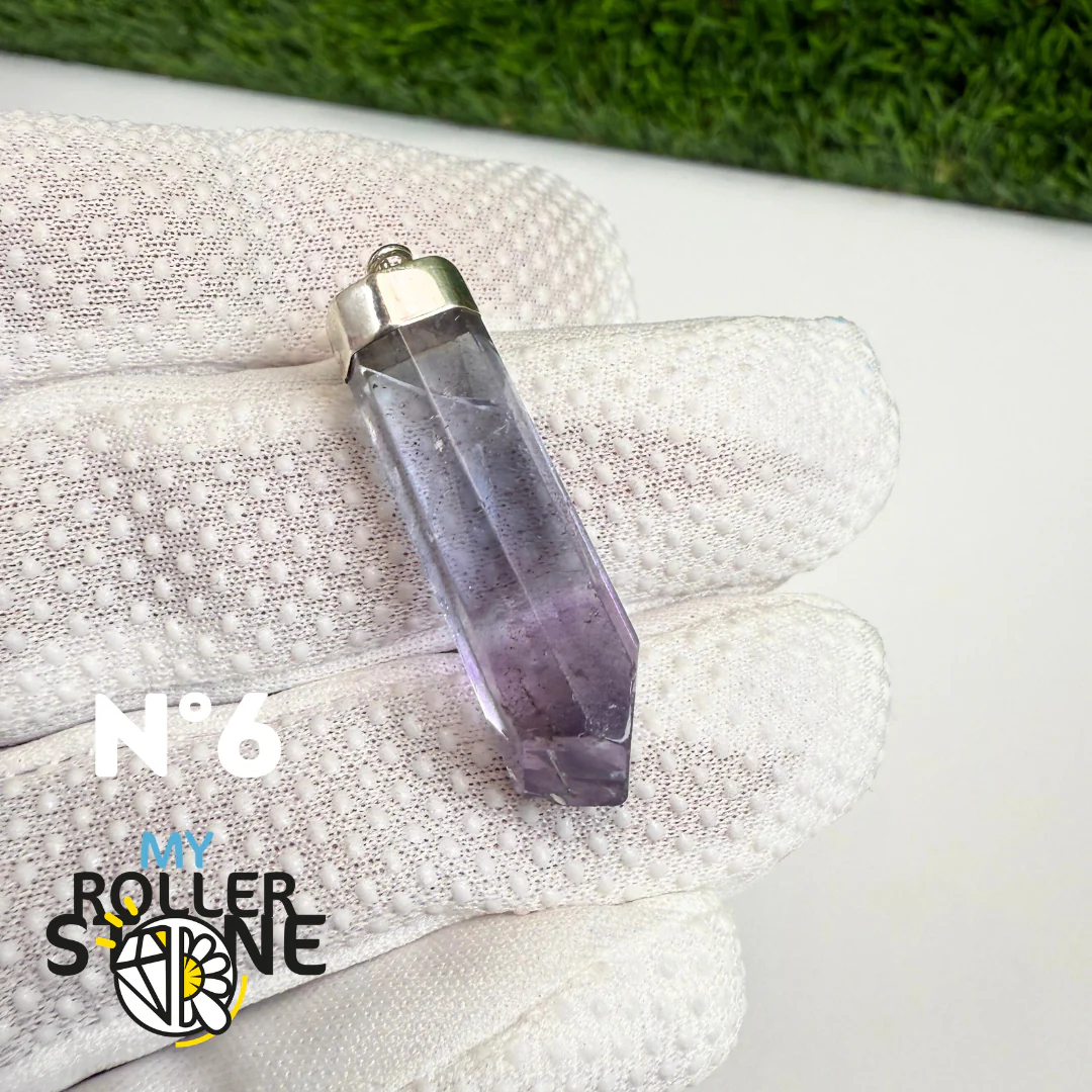 Pendentif Fluorite et Argent - Image 7
