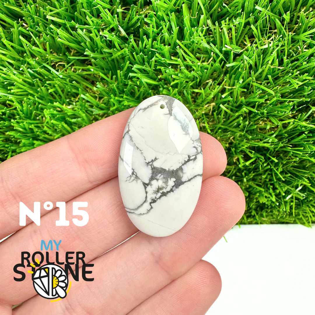 Pendentif Howlite 5A - Image 11
