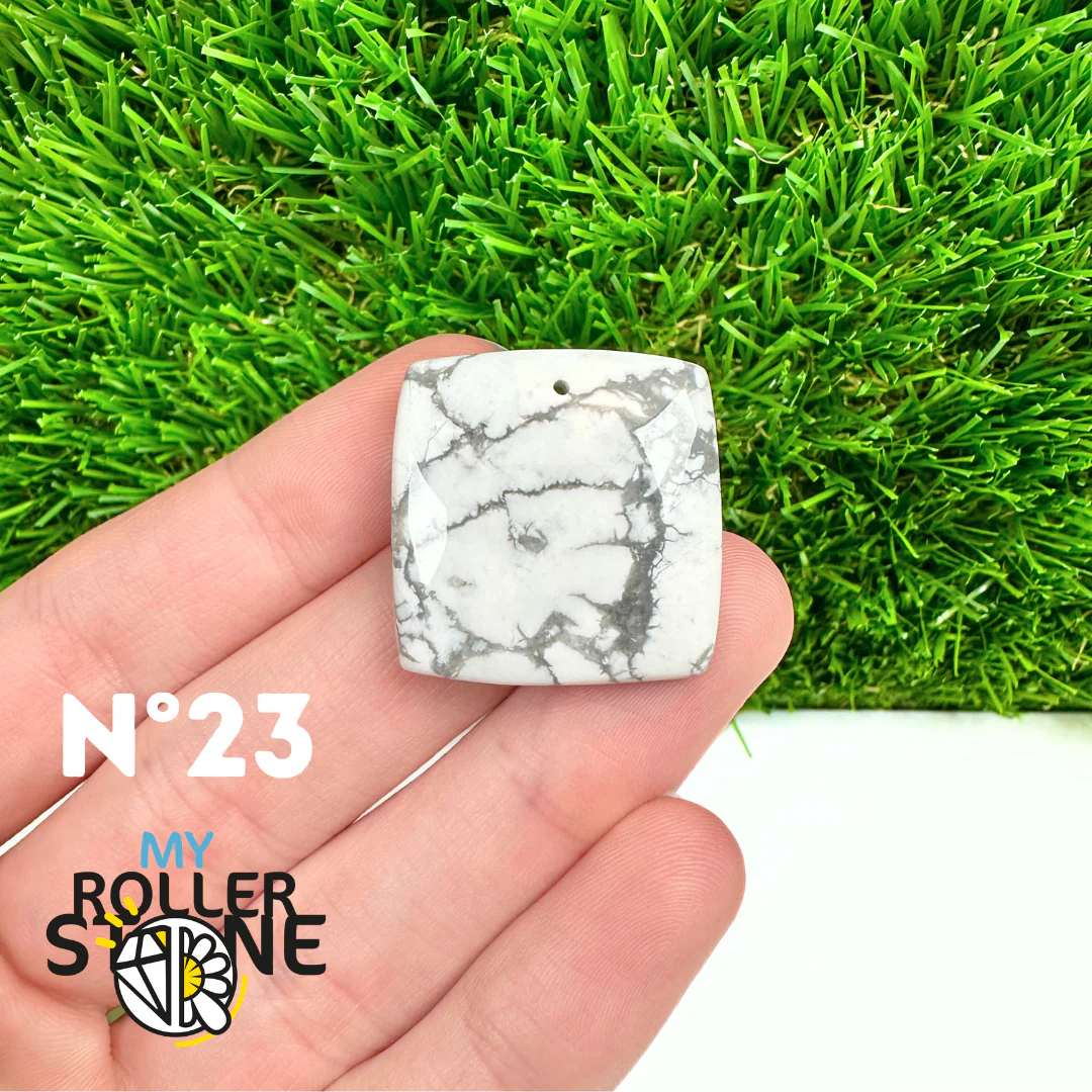 Pendentif Howlite 5A - Image 13