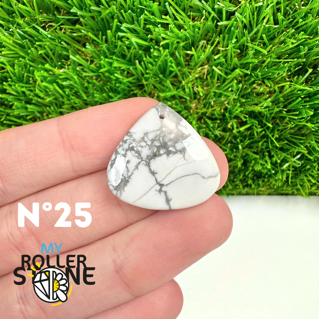 Pendentif Howlite 5A - Image 15