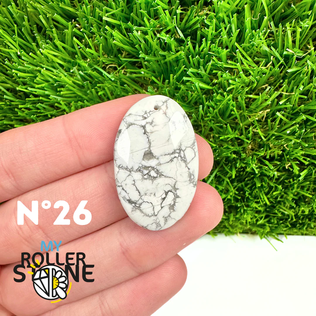 Pendentif Howlite 5A - Image 16