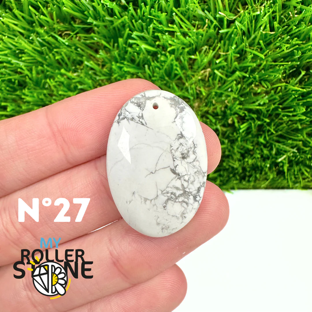 Pendentif Howlite 5A - Image 17