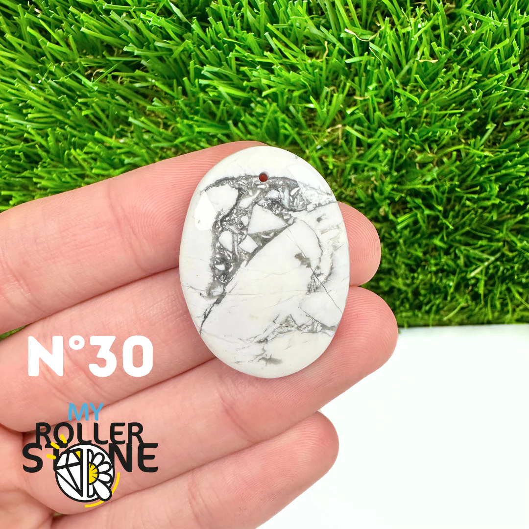 Pendentif Howlite 5A - Image 20
