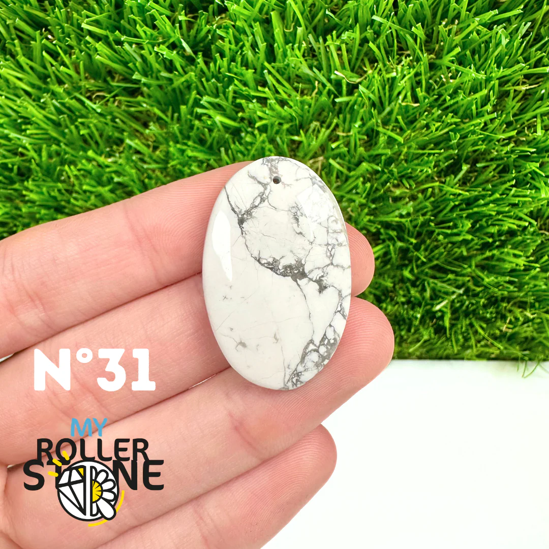 Pendentif Howlite 5A - Image 21
