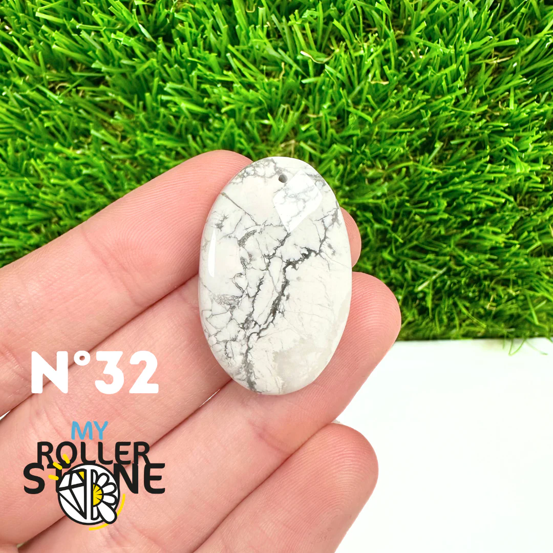 Pendentif Howlite 5A - Image 22