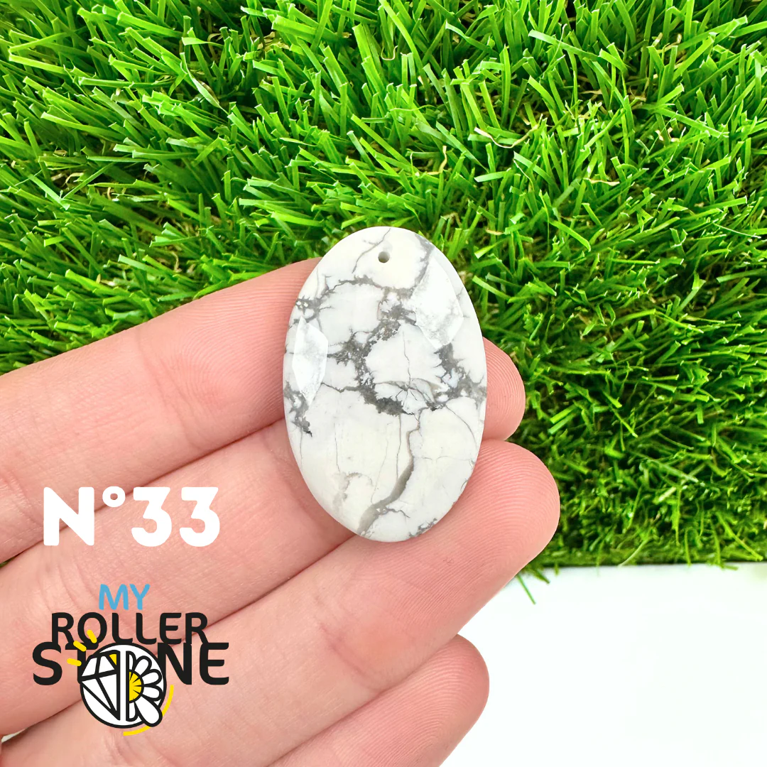 Pendentif Howlite 5A - Image 23