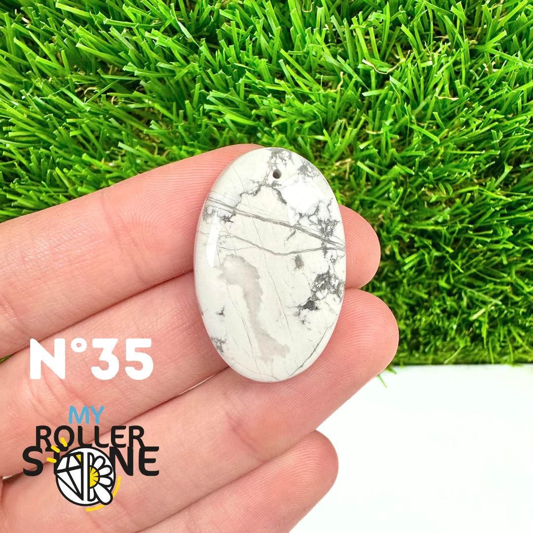 Pendentif Howlite 5A - Image 25