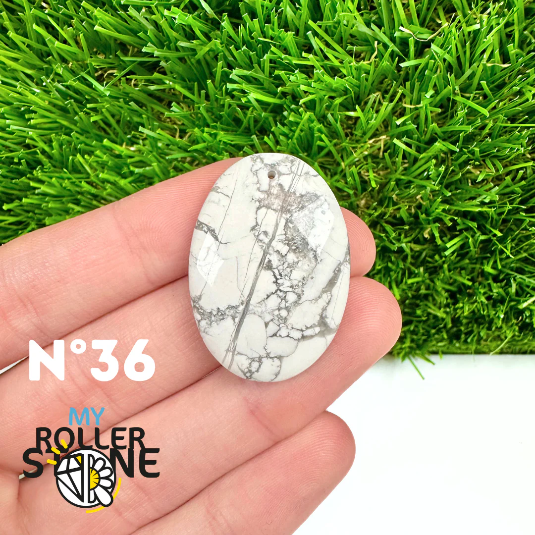Pendentif Howlite 5A - Image 26