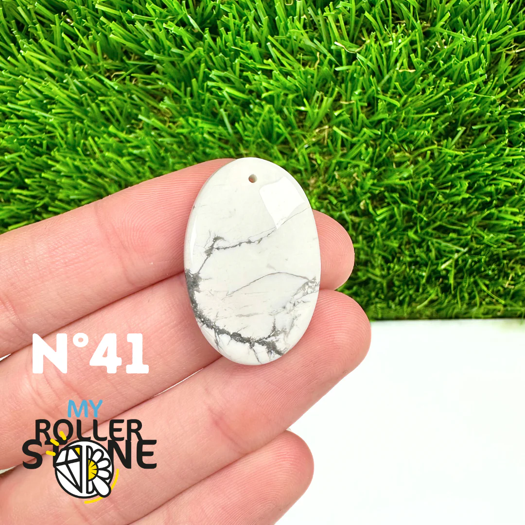 Pendentif Howlite 5A - Image 30