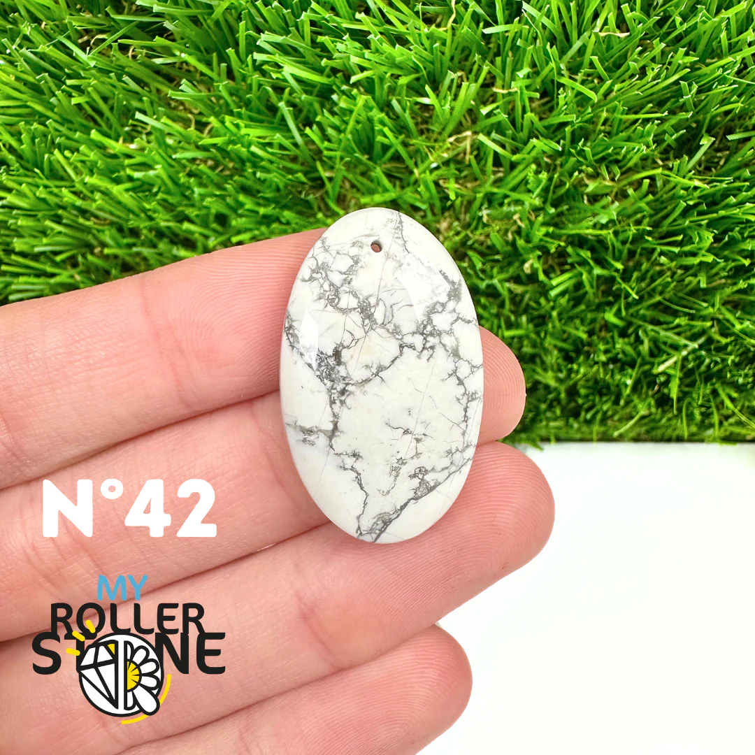 Pendentif Howlite 5A - Image 31