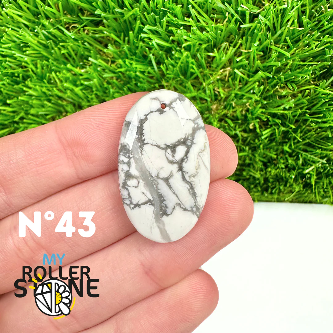Pendentif Howlite 5A - Image 33
