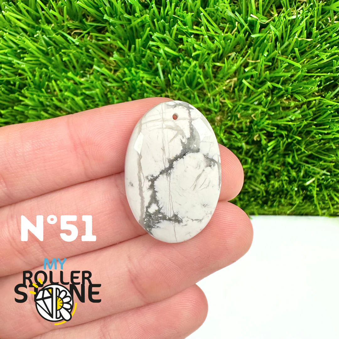 Pendentif Howlite 5A - Image 41