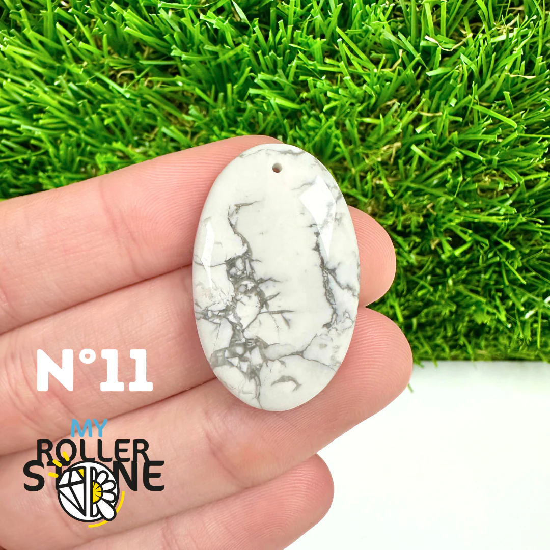 Pendentif Howlite 5A - Image 8