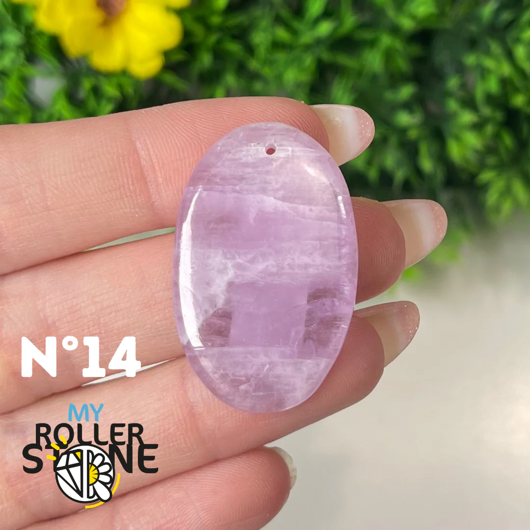 Pendentif Kunzite 5A percé - Image 10