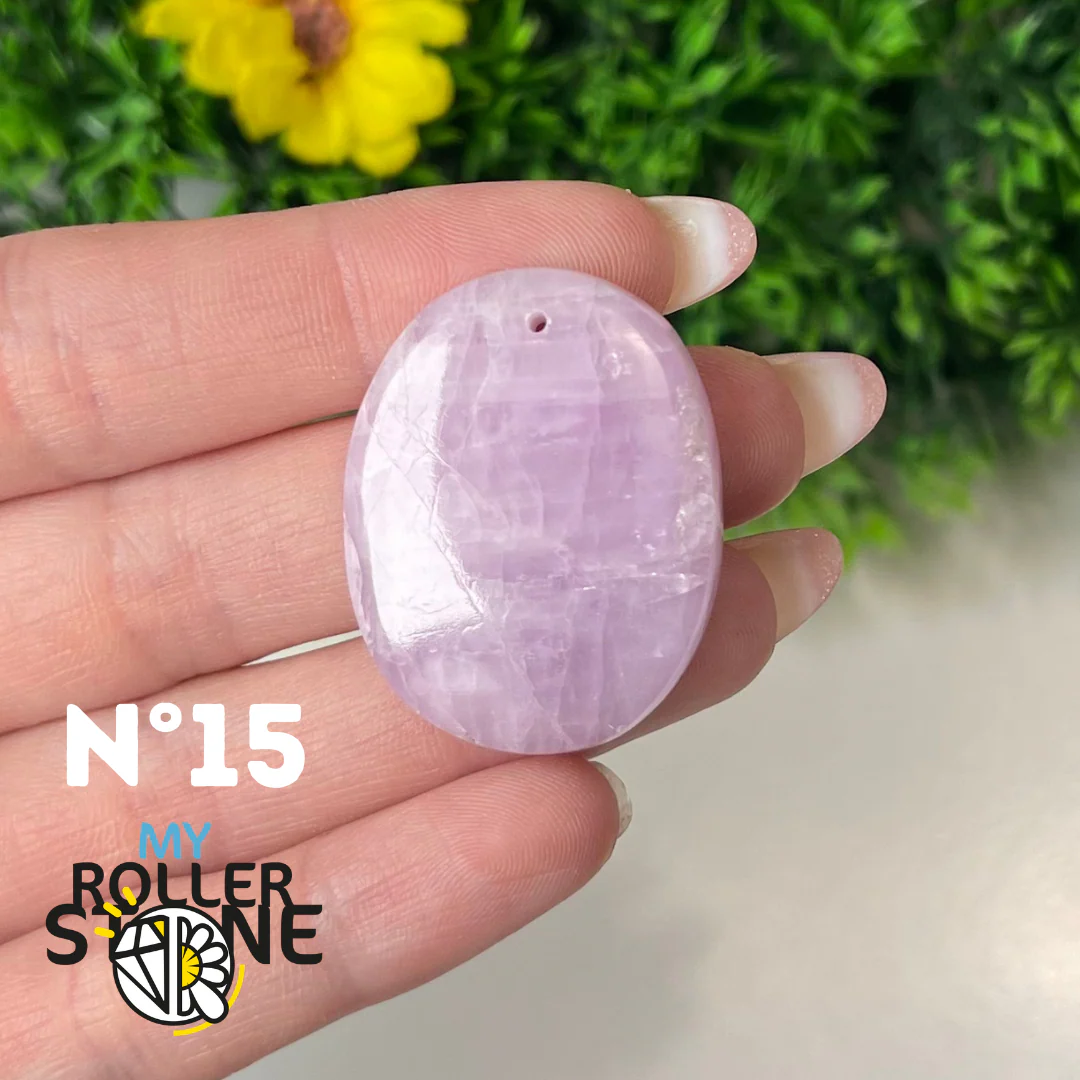 Pendentif Kunzite 5A percé - Image 11