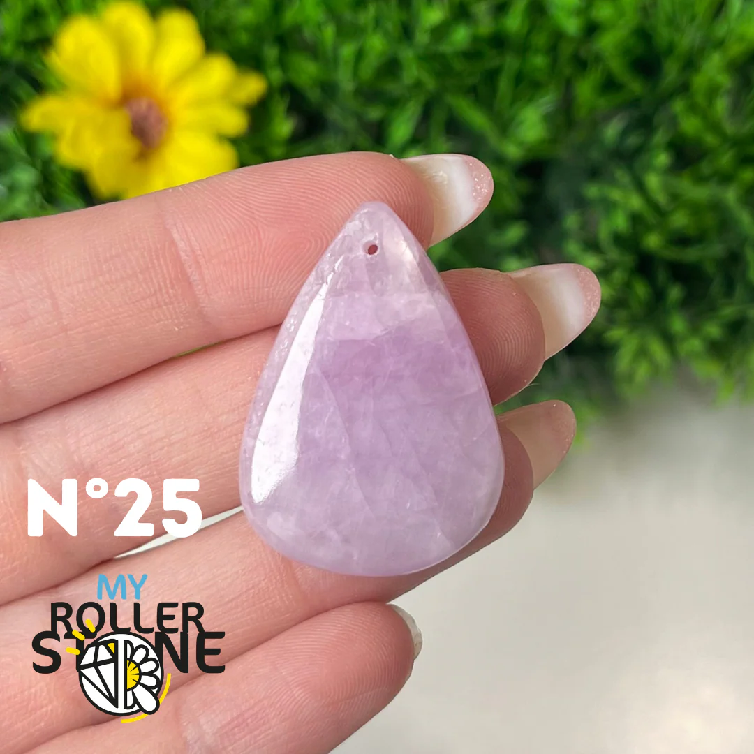 Pendentif Kunzite 5A percé - Image 15