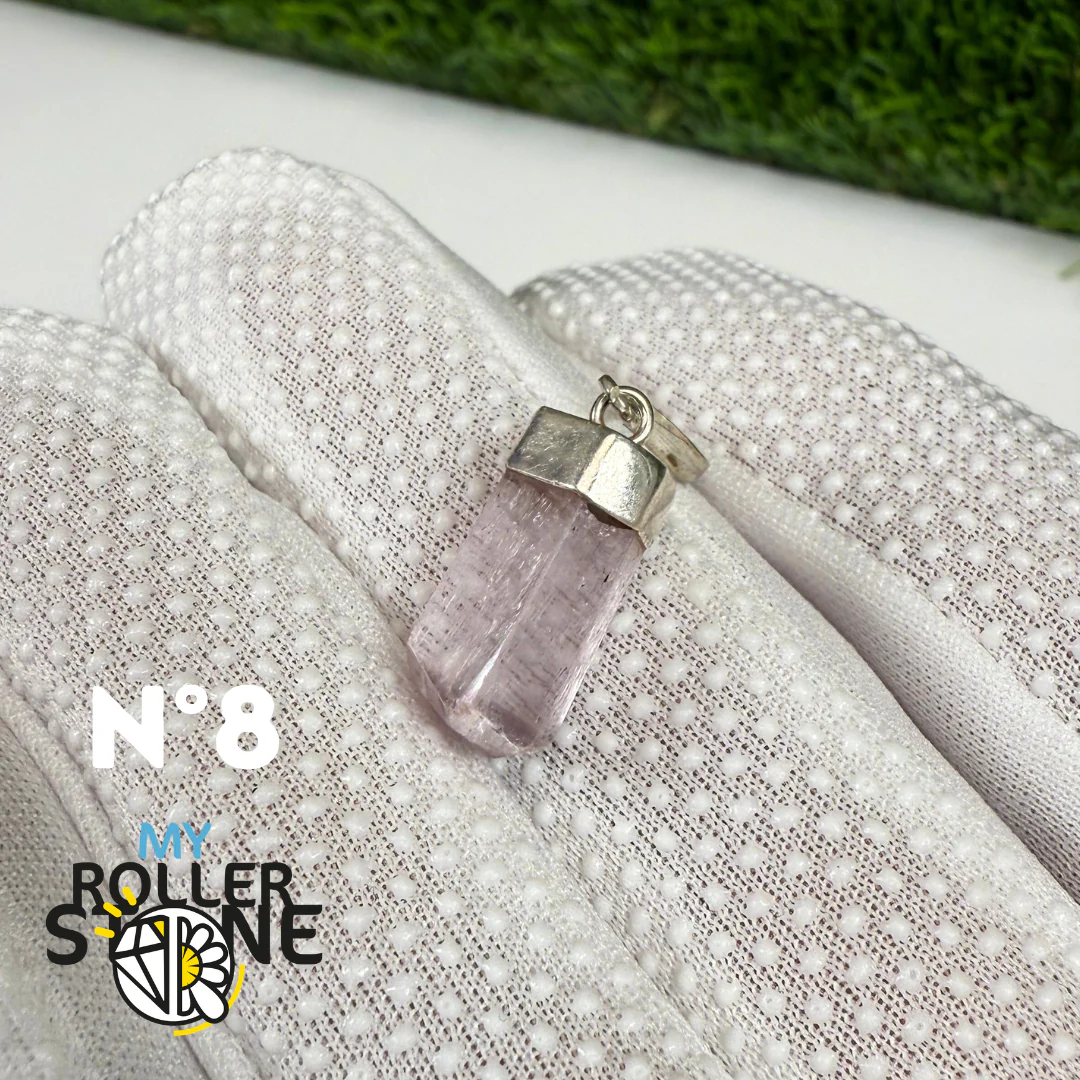 Pendentif Kunzite et Argent - Image 9