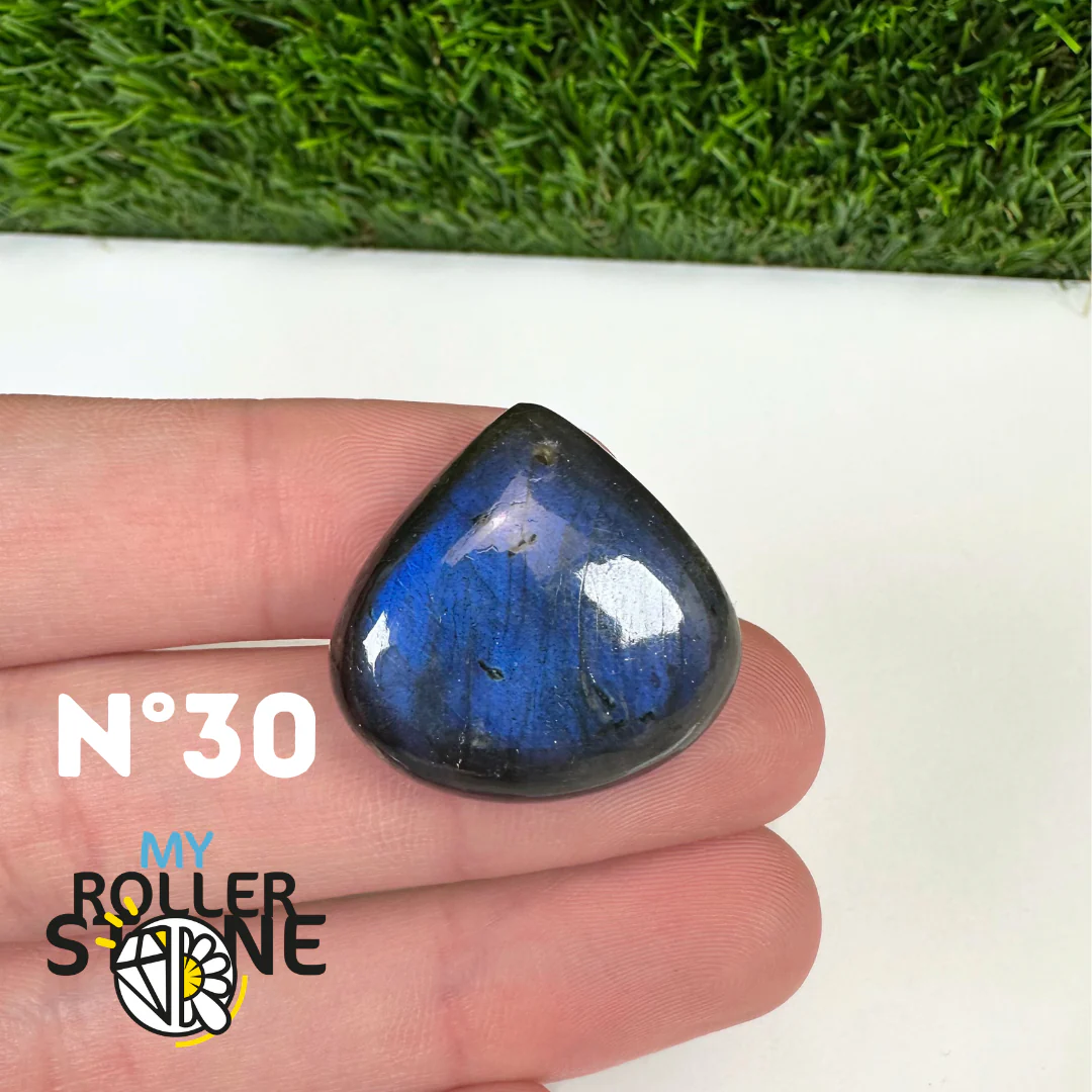 Pendentif Labradorite blue fire percé 7A - Image 17