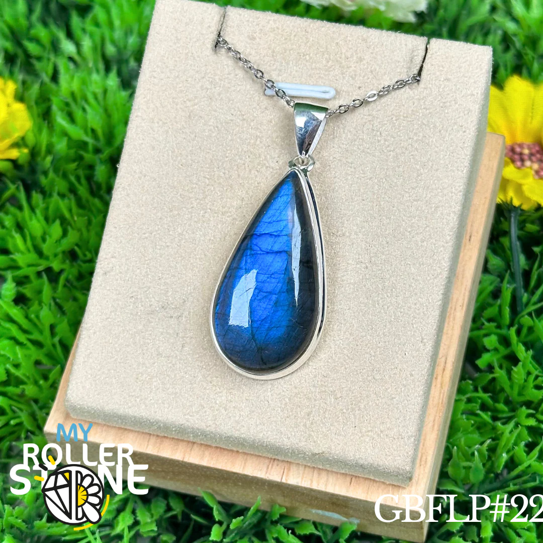 Pendentif Labradorite Blue Fire #GBFLP22