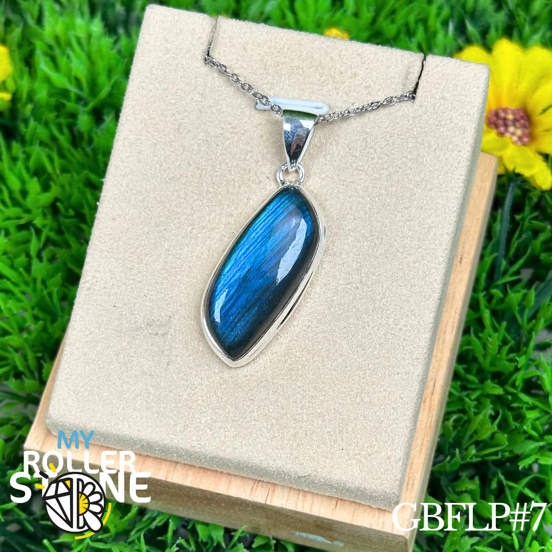 Pendentif Labradorite Blue Fire #GBFLP7