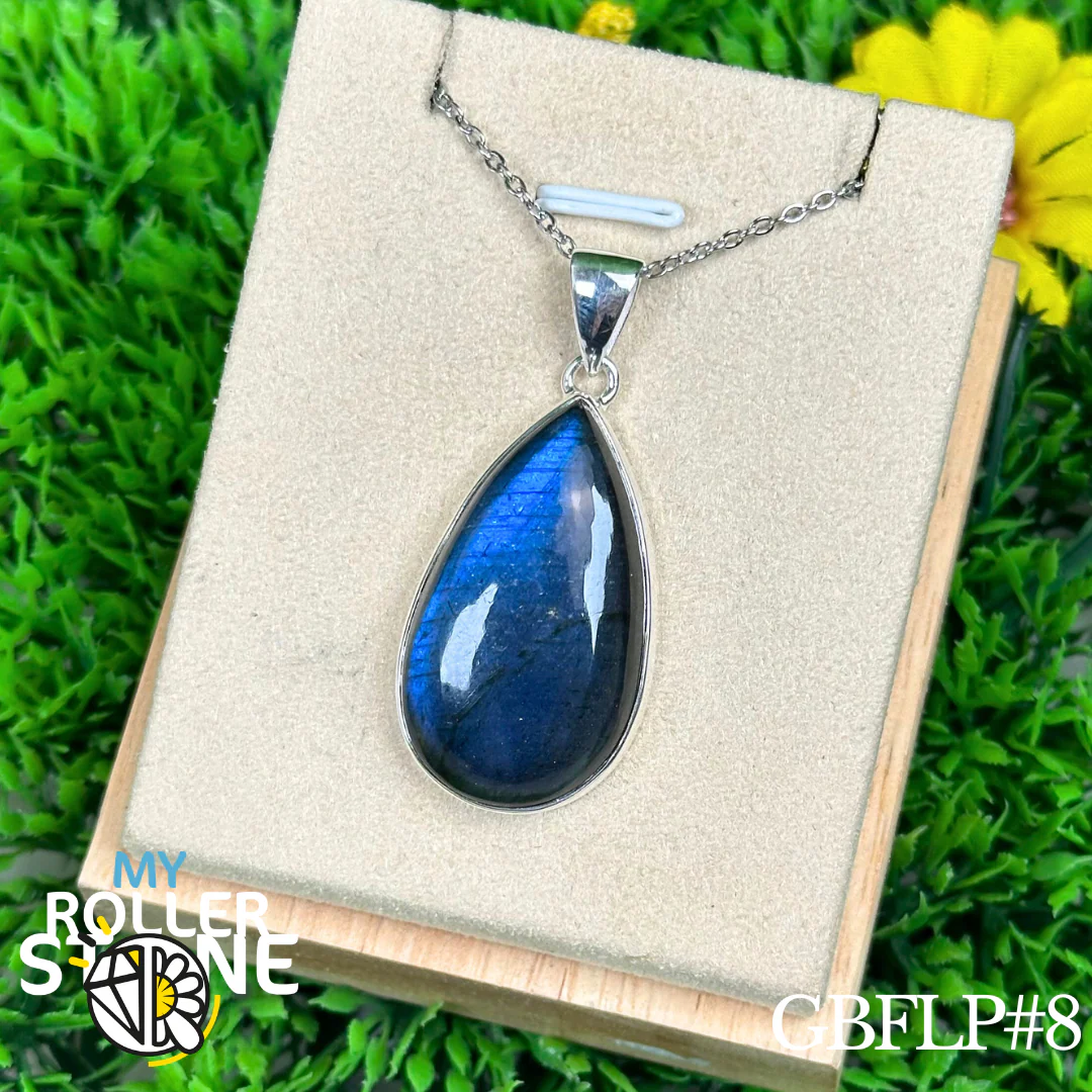 Pendentif Labradorite Blue Fire #GBFLP8
