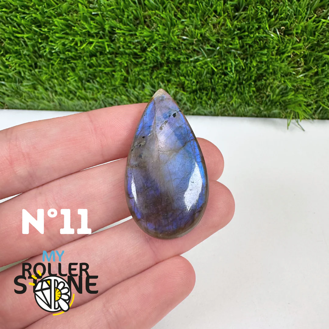 Pendentif Labradorite blue fire percé 5A - Image 12