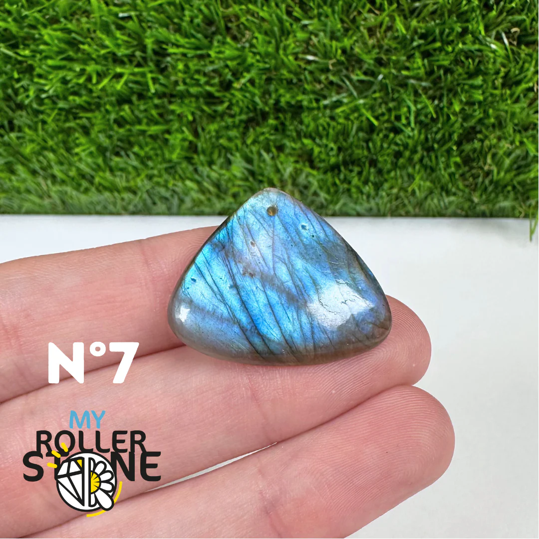 Pendentif Labradorite blue fire percé 5A - Image 8