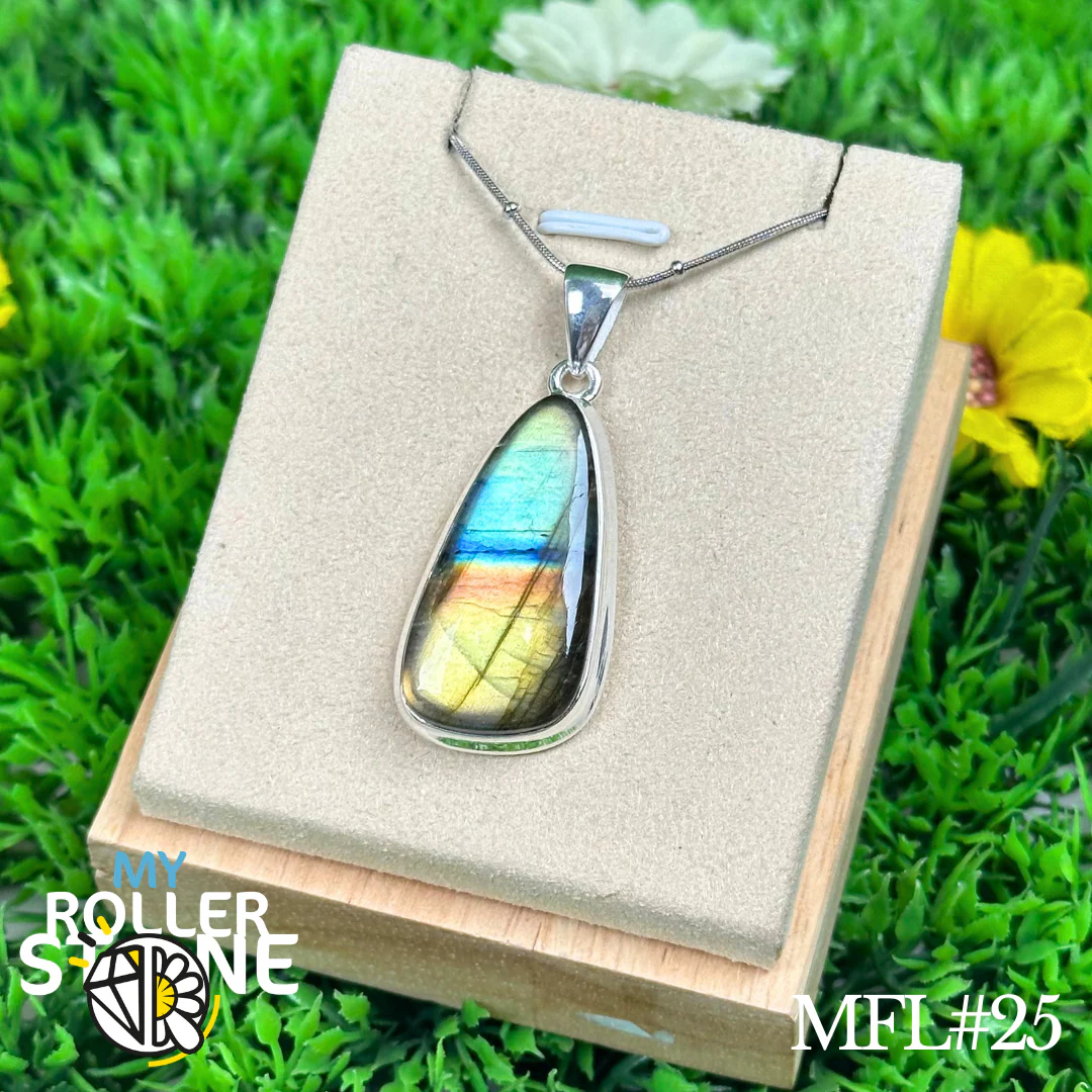 Pendentif Labradorite Multi Fire #MFL25