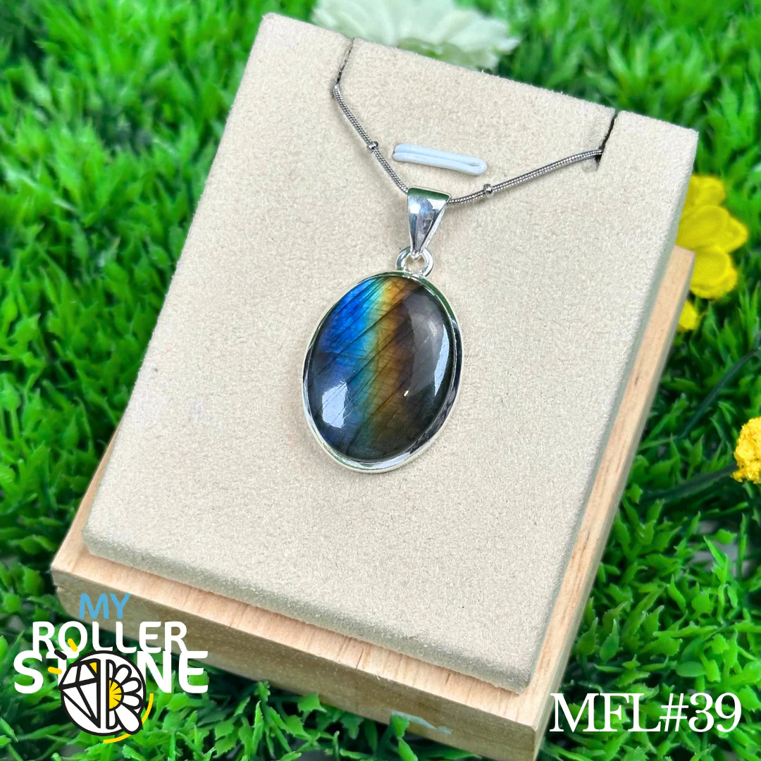Pendentif Labradorite Multi Fire #MFL39