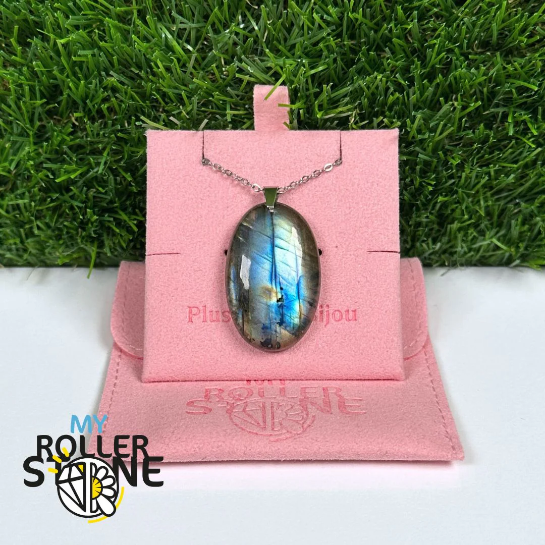 Pendentif Percé Labradorite Multi Fire 5A - Image 2